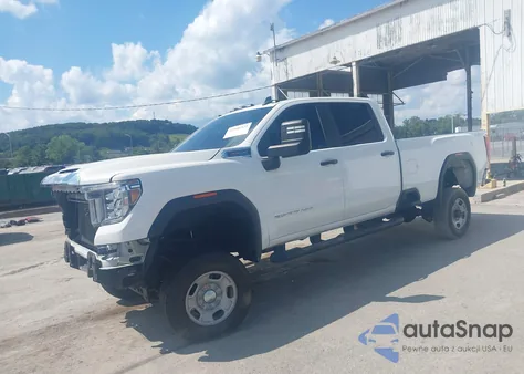 2022 GMC Sierra 2500Hd Pro из США, поврежденный, VIN 1GT19LE7XNF298899